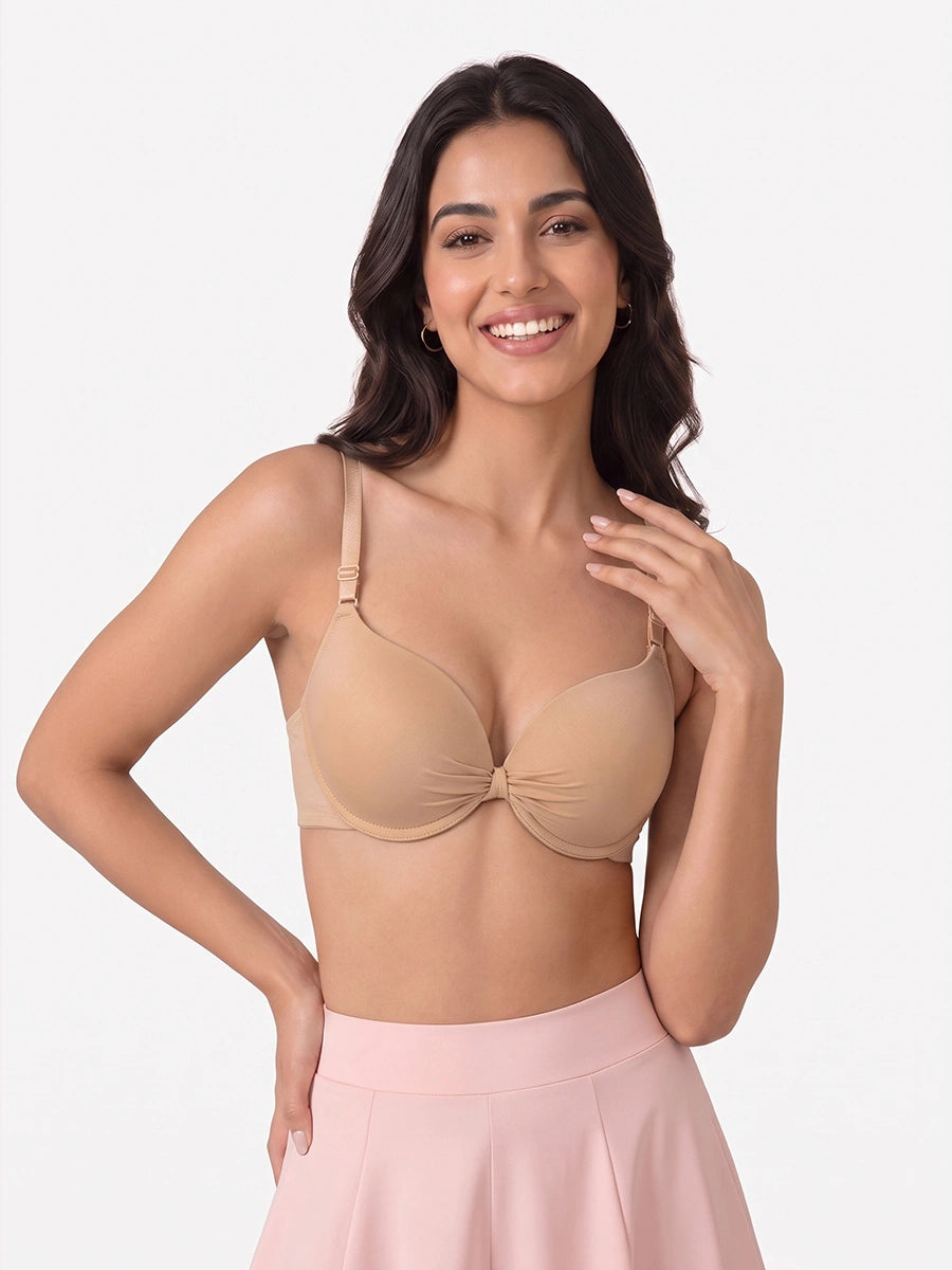 Padded Push-up Bra - Lyra - Skin
