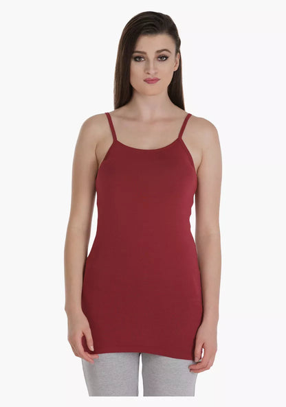 Sajiero Super Cotton Long Camisole for Women