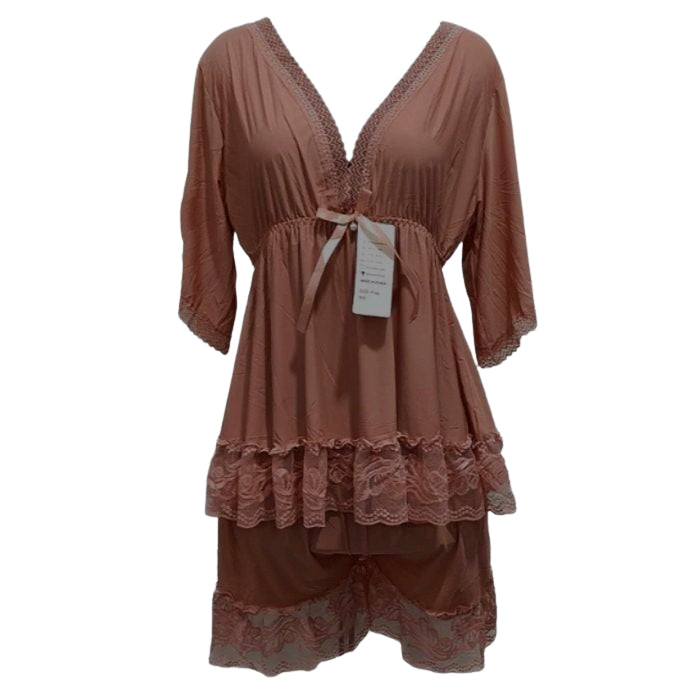Babydoll - Milky Deep Neck