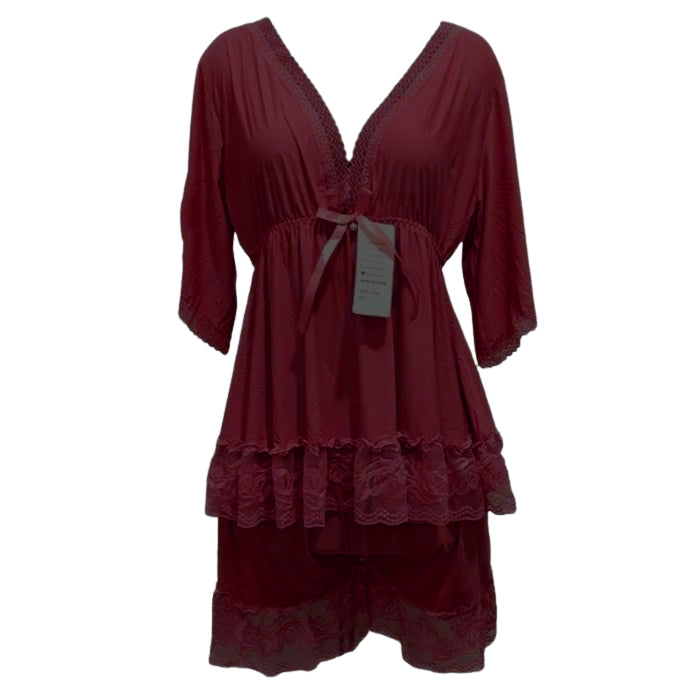 Babydoll - Milky Deep Neck