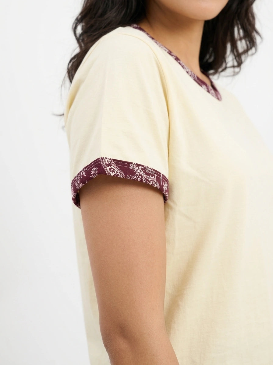 Cotton PJ Set - Paisley