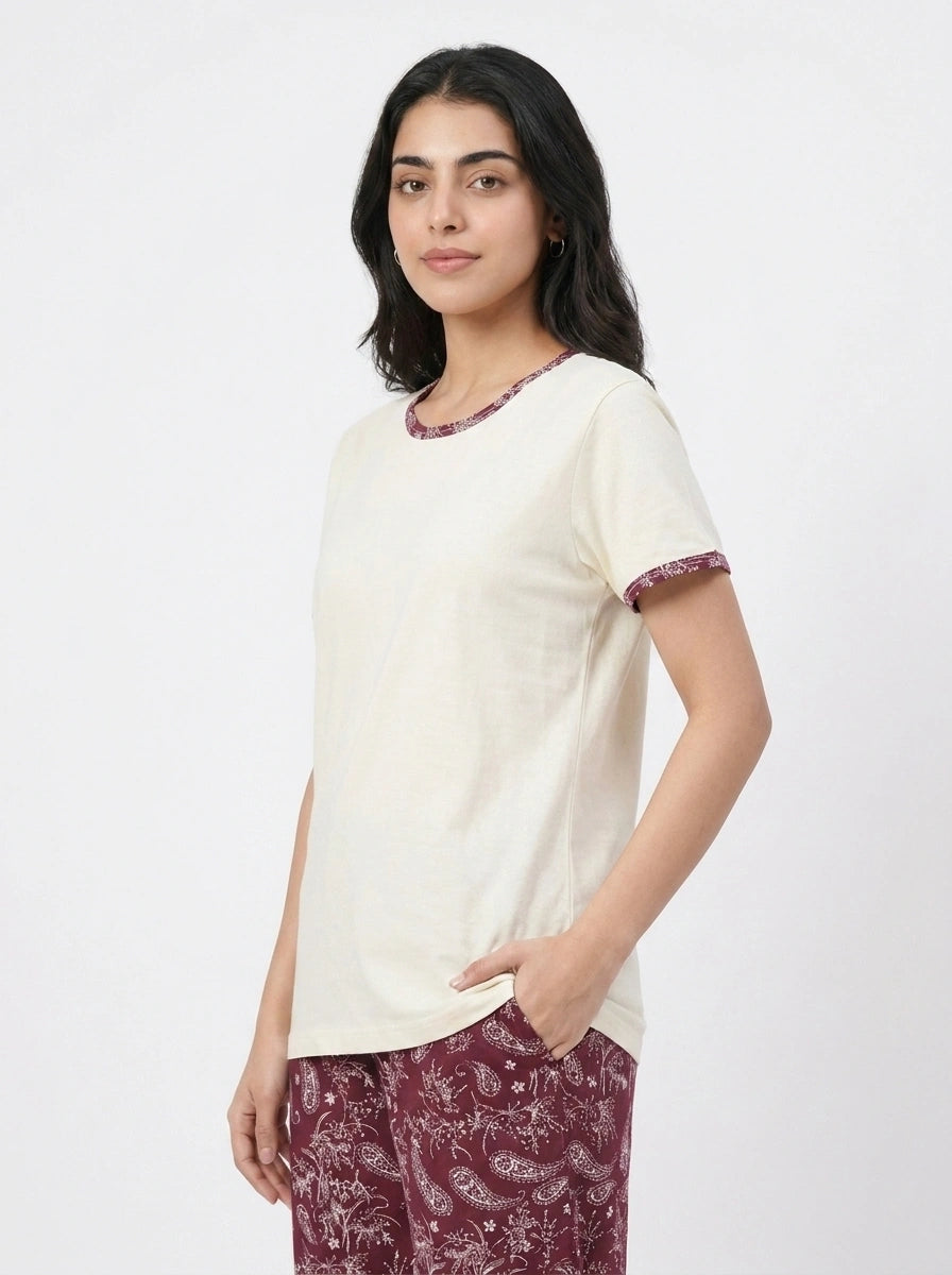 Cotton PJ Set - Paisley