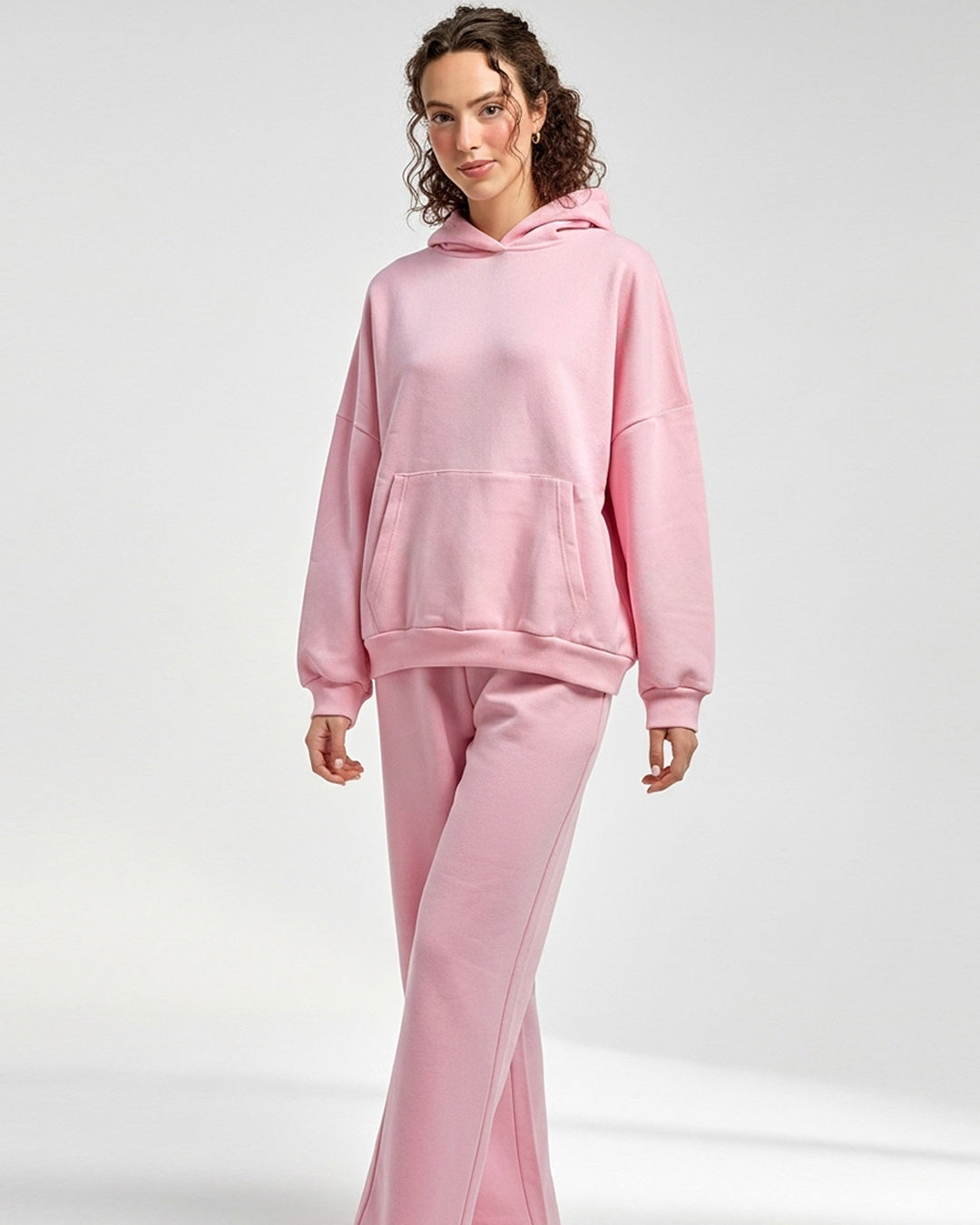 Fleece Tracksuit – Comfy Day - Pink