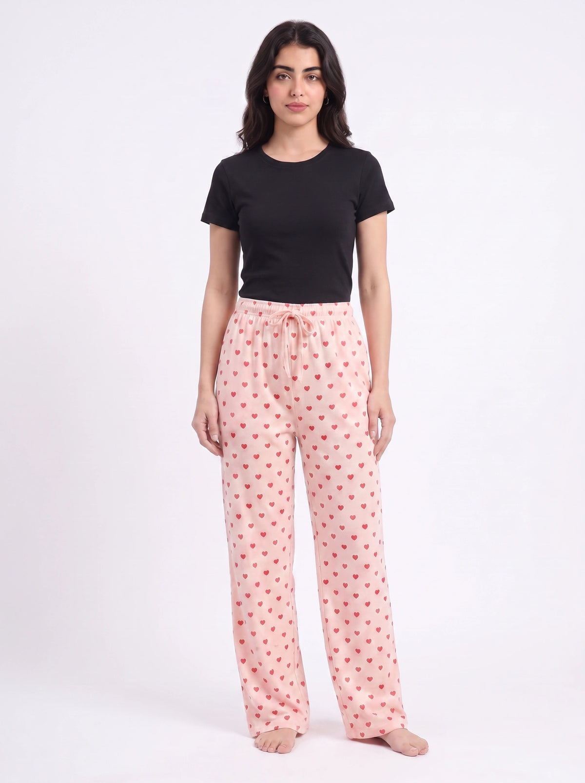 Cotton Trouser - Pink Love