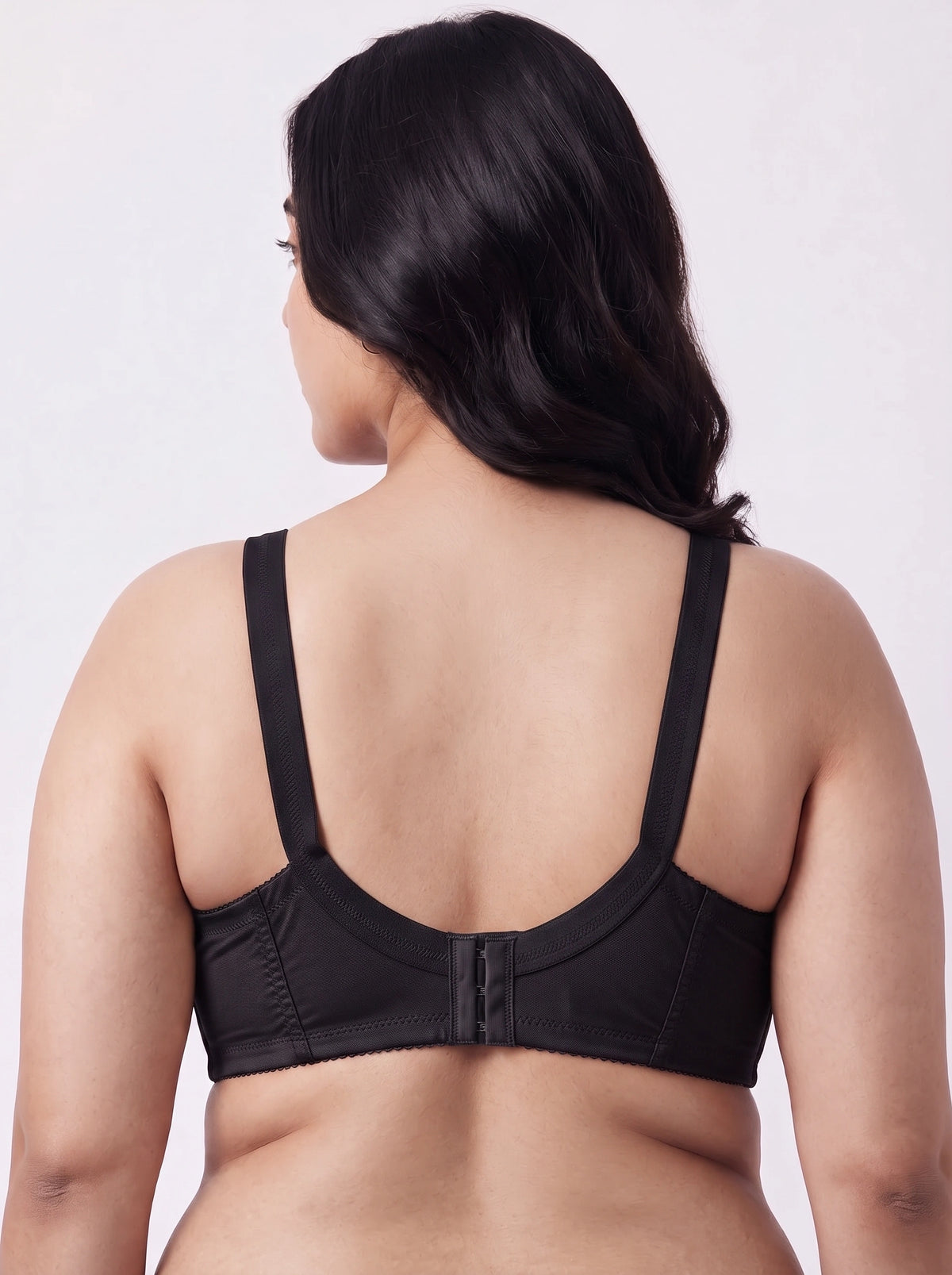 Pure Comfy Casual Non Padded Wireless Bra Black