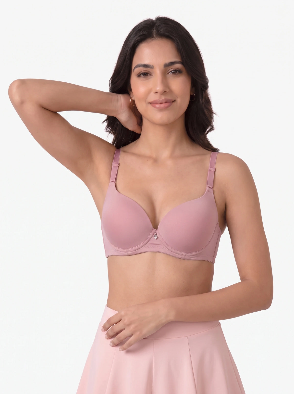 Padded Push-up Bra - Rhea - Pink