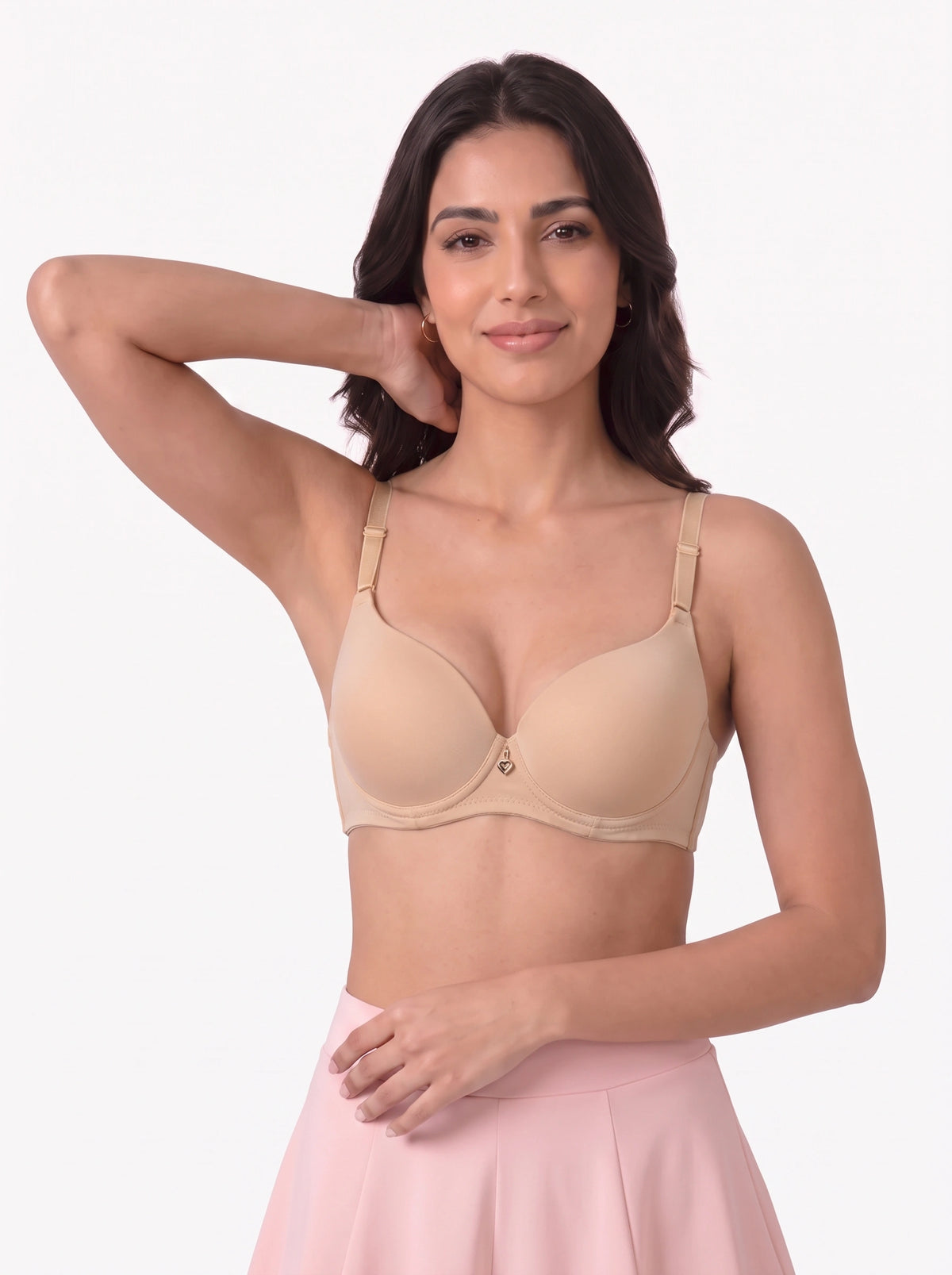 Padded Push-up Bra - Rhea - Skin