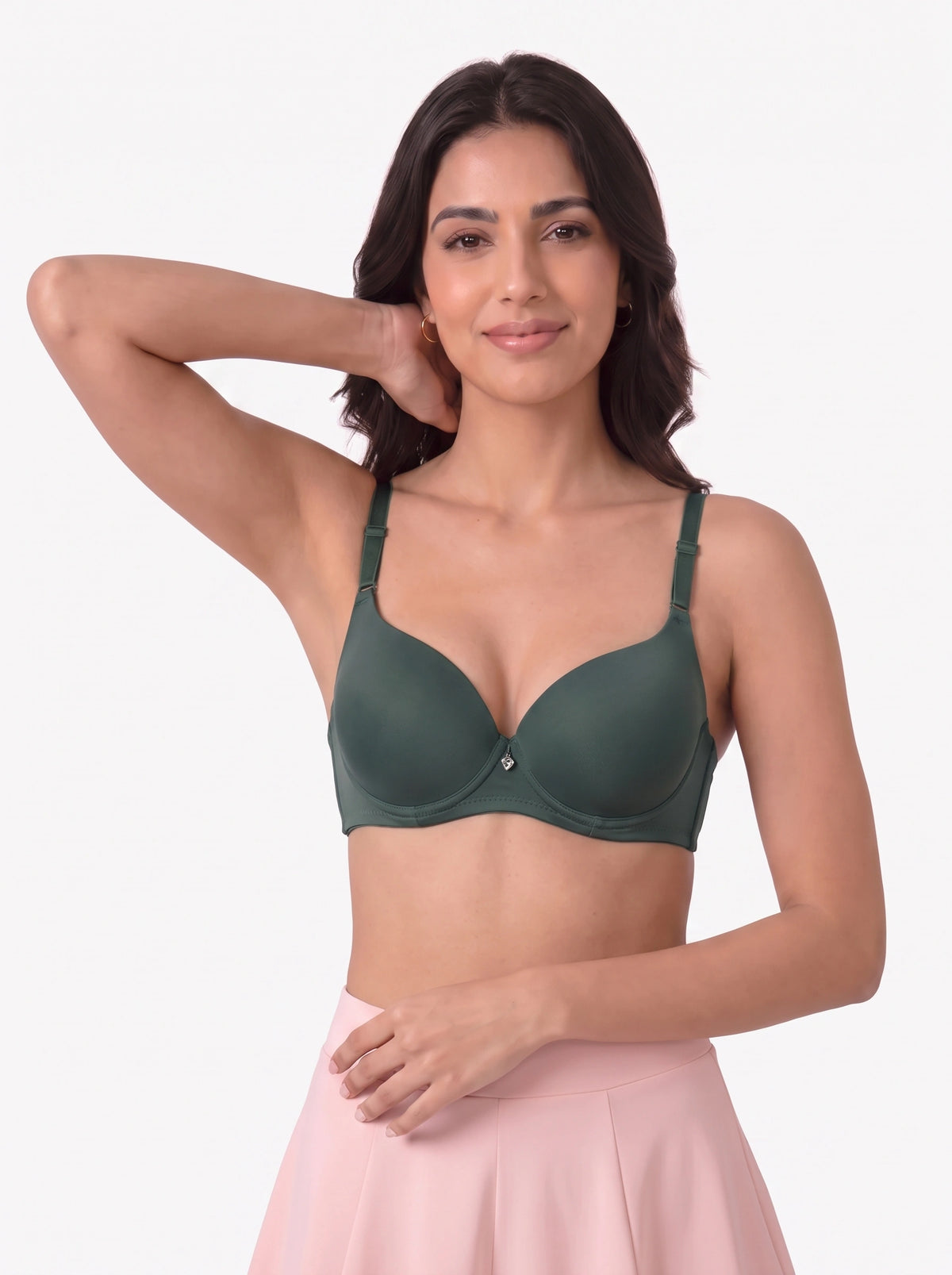 Padded Push-up Bra - Rhea - Green