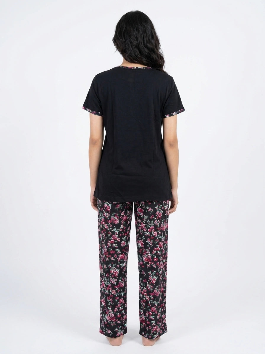 Cotton PJ Set - Rosy