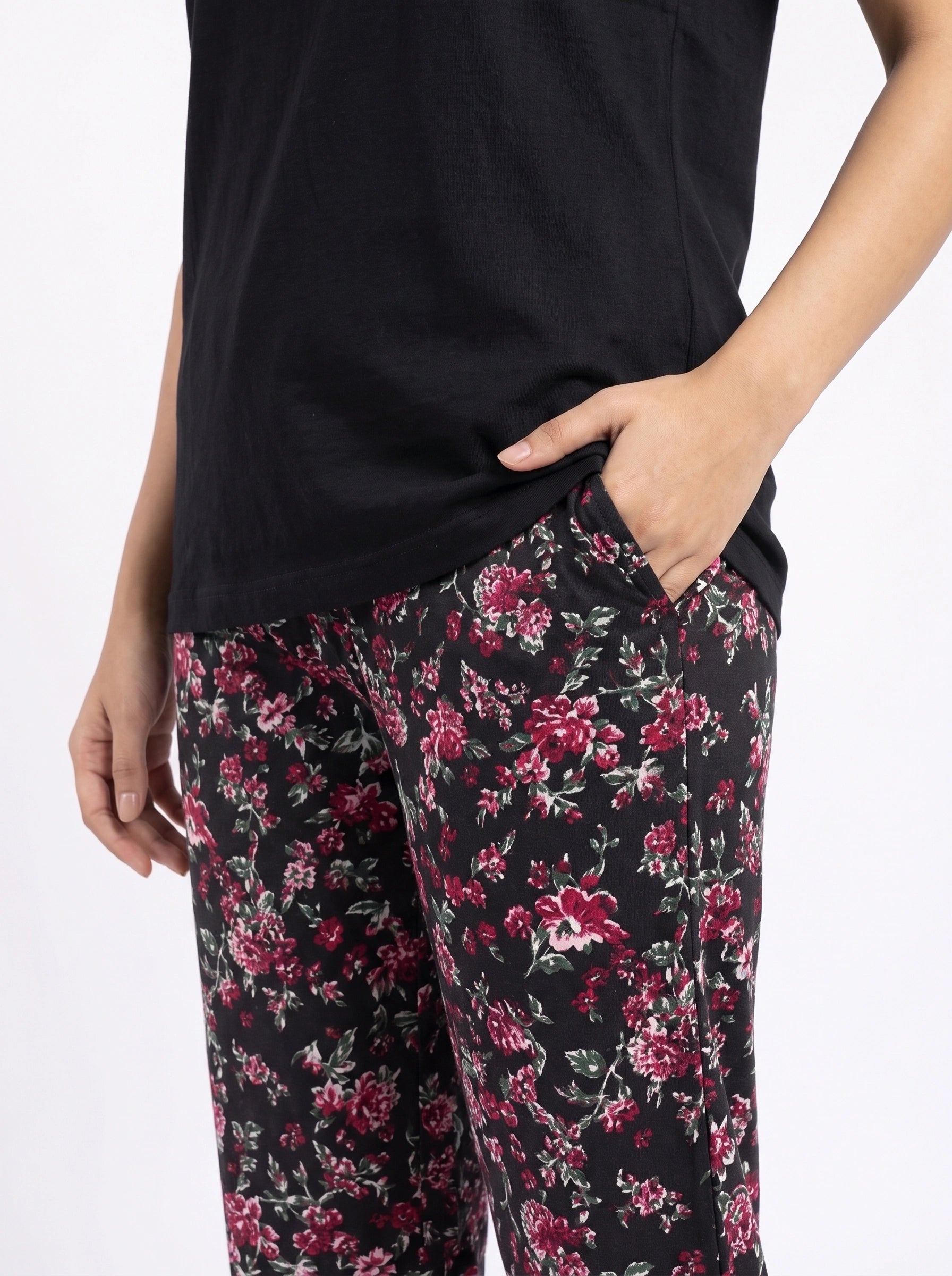 Cotton PJ Set - Rosy