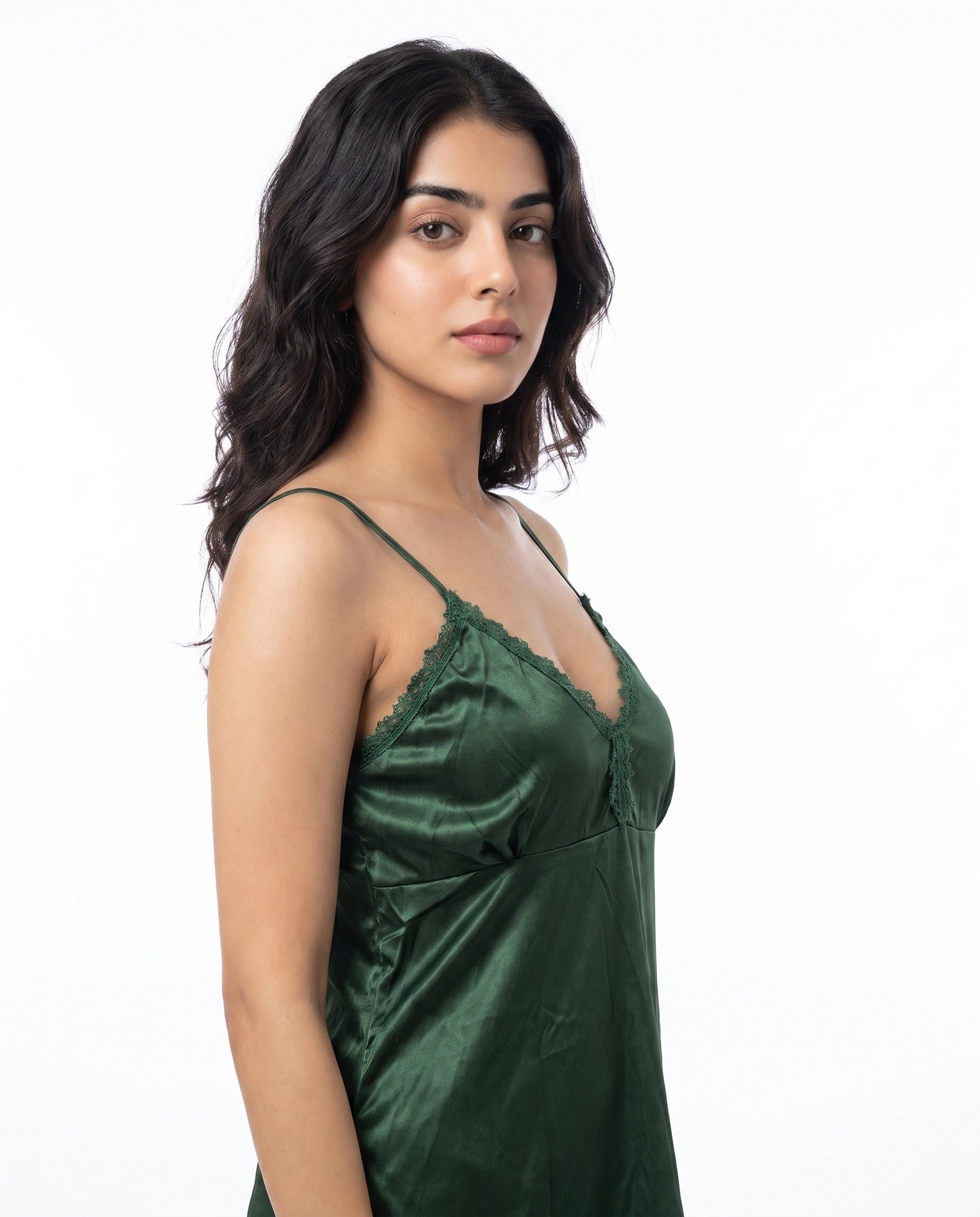 Royal Bridal Silk 5pcs Nightgown set