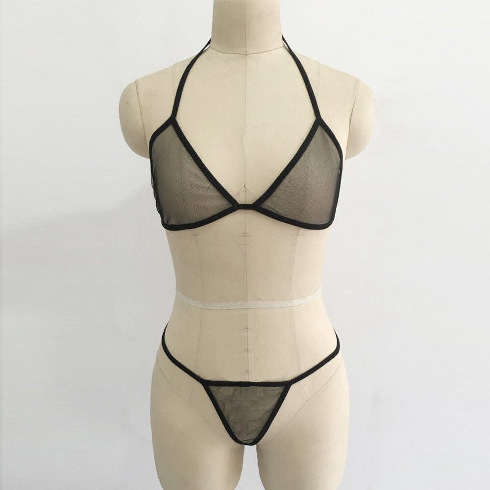 Sajiero Mesh Nightgown set sexy night gown with hot br set price in pakistan