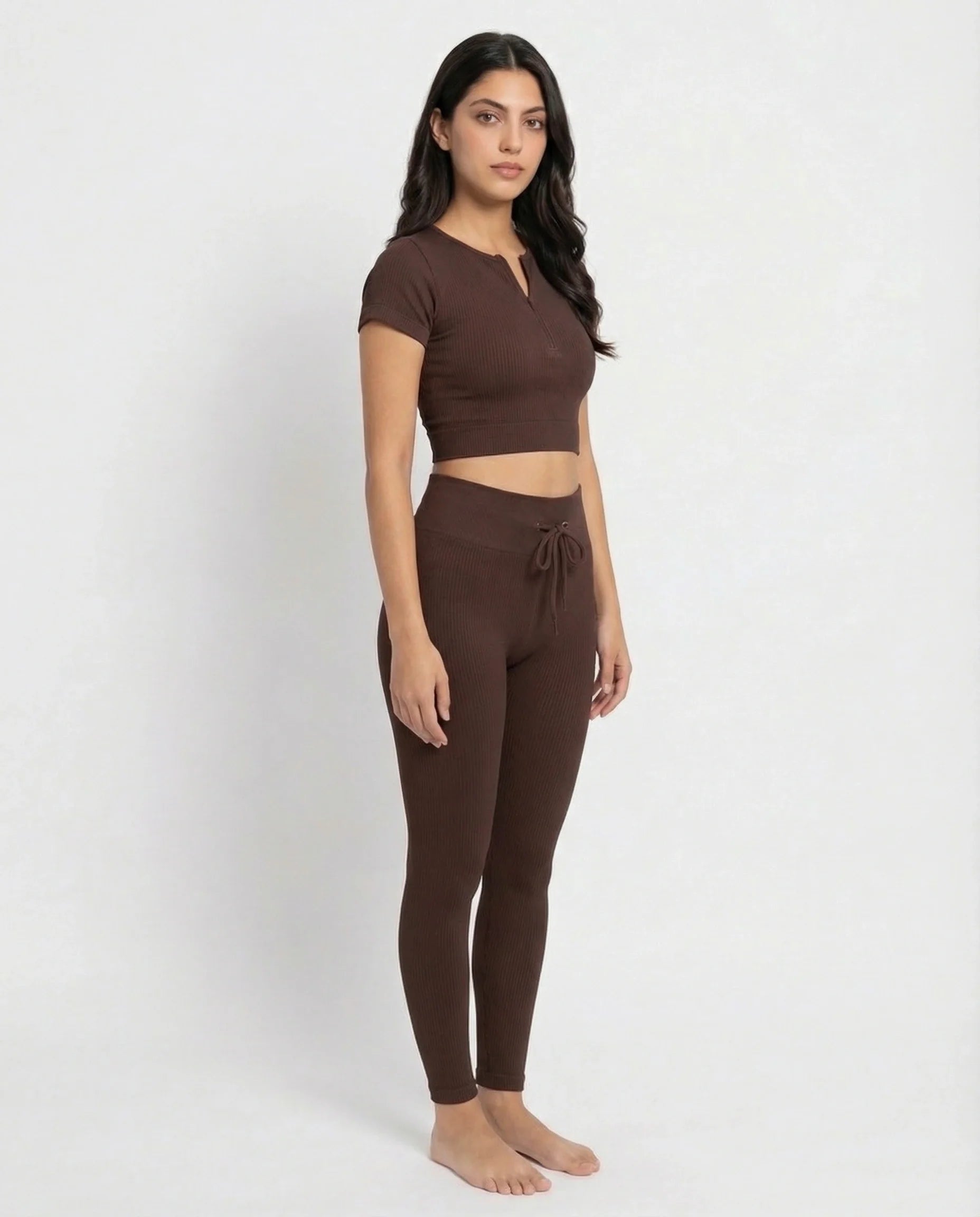Activewear Set - Zen Fit - Brown