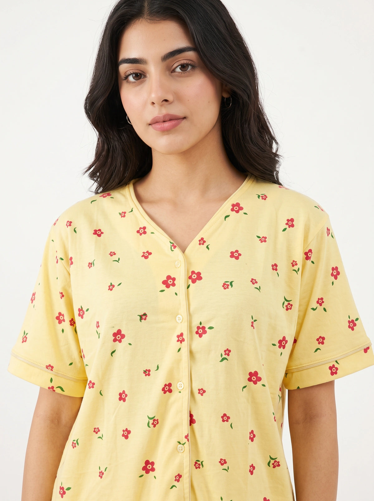 Cotton PJ Set - Sunny Bloom