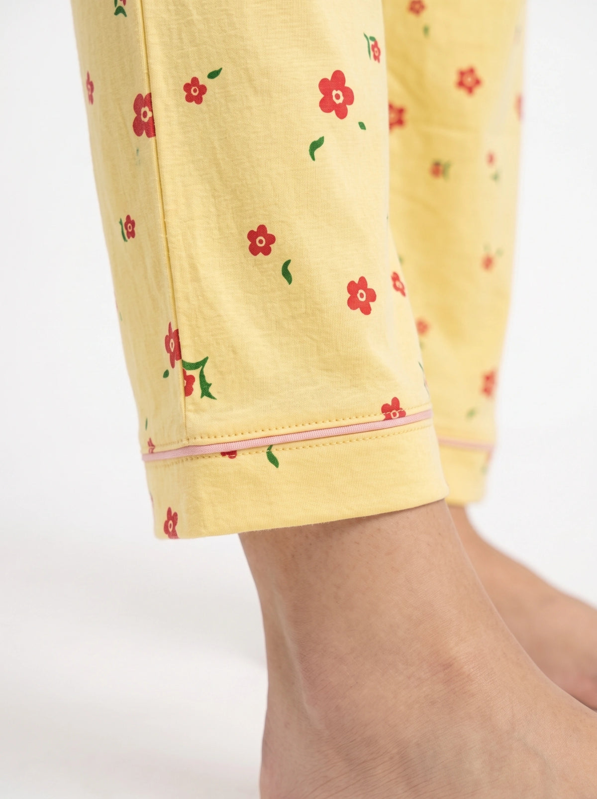 Cotton PJ Set - Sunny Bloom