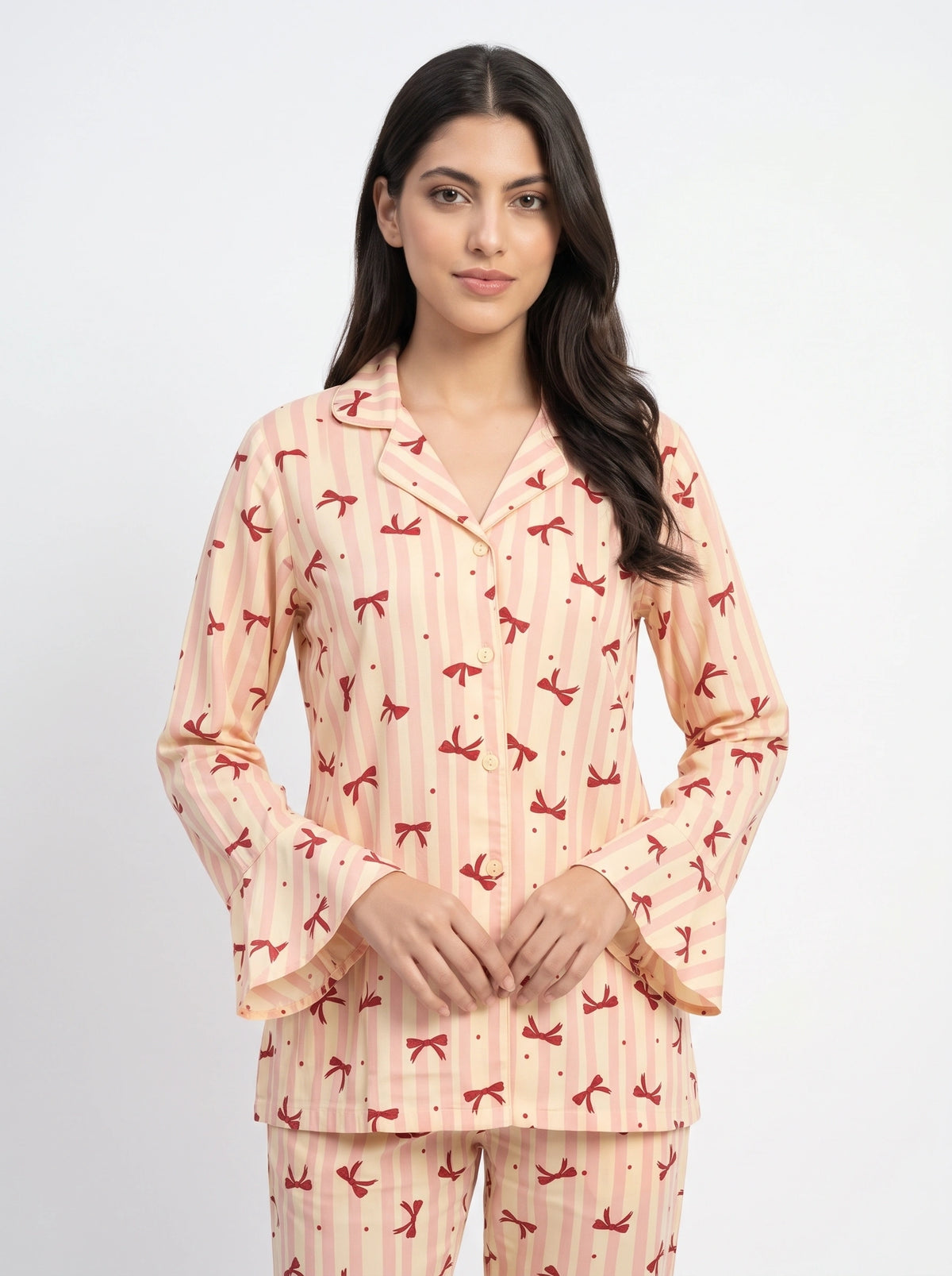 Linen PJ Set - Sunny Stripe