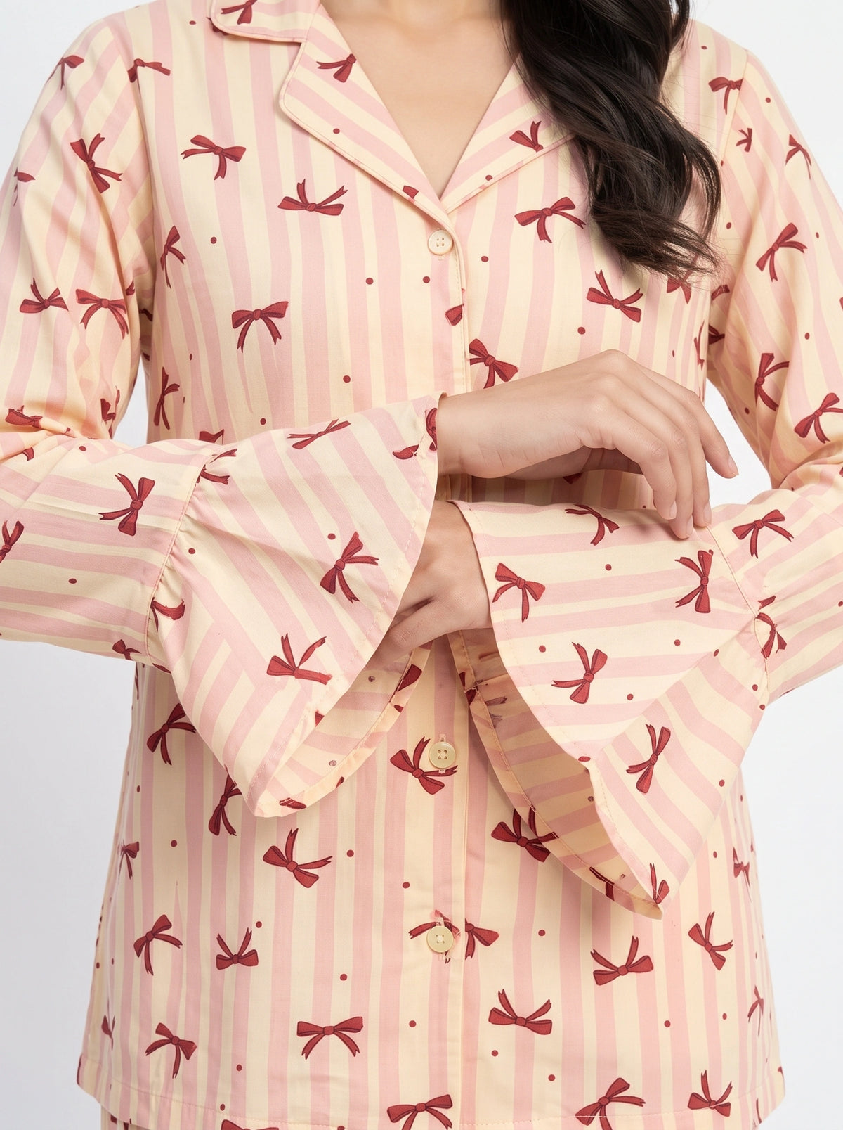 Linen PJ Set - Sunny Stripe