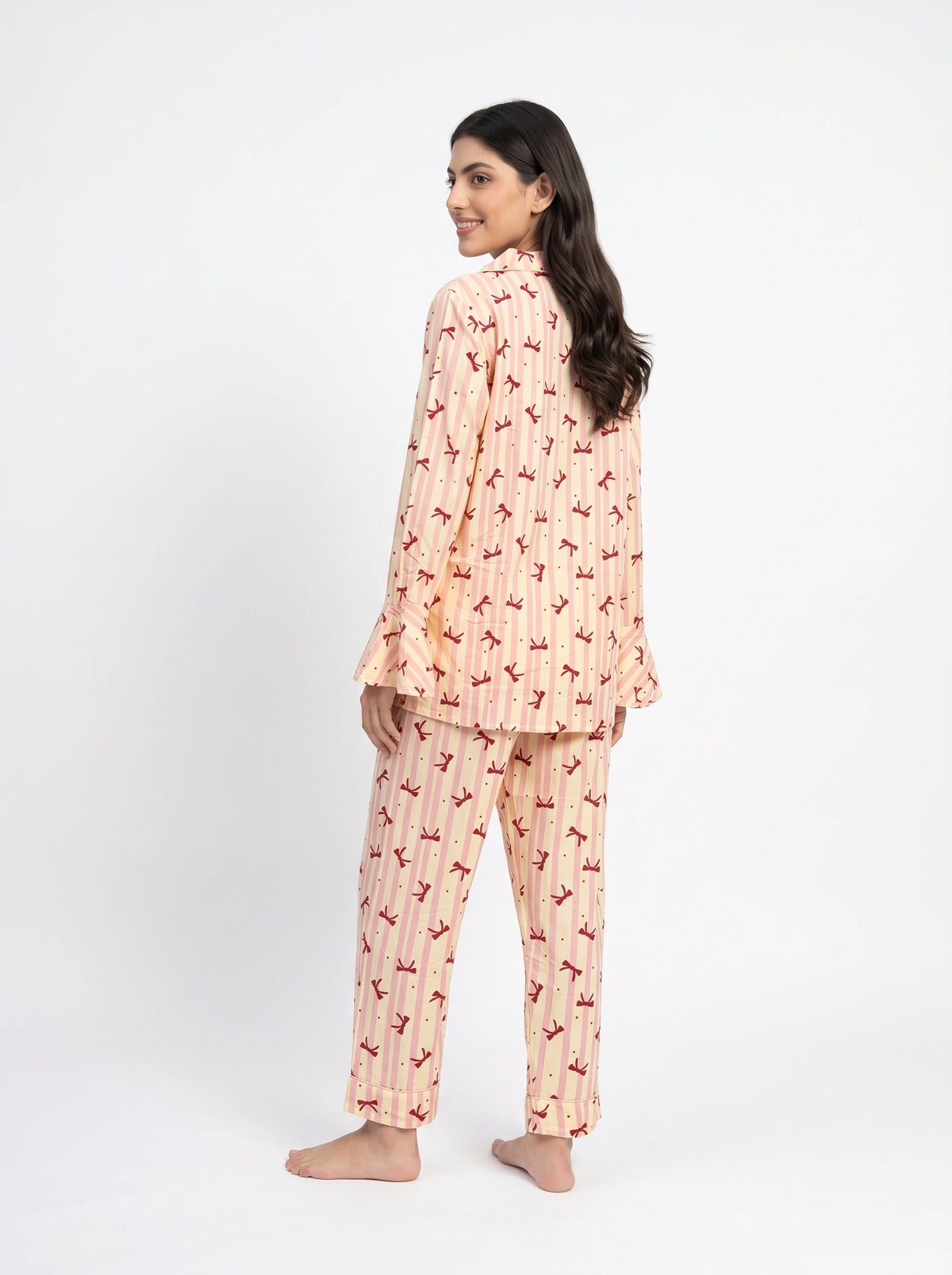 Linen PJ Set - Sunny Stripe