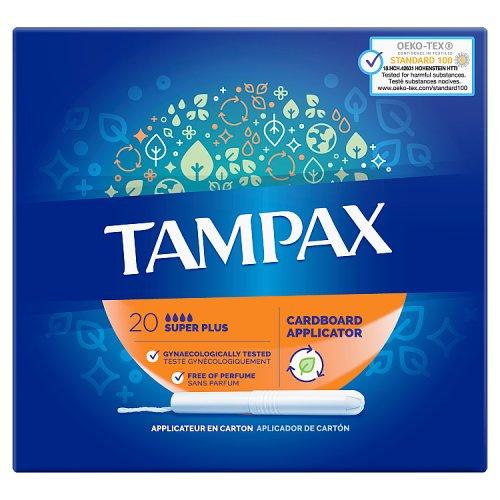 Tampax Tampons Applicator Super Plus 20s