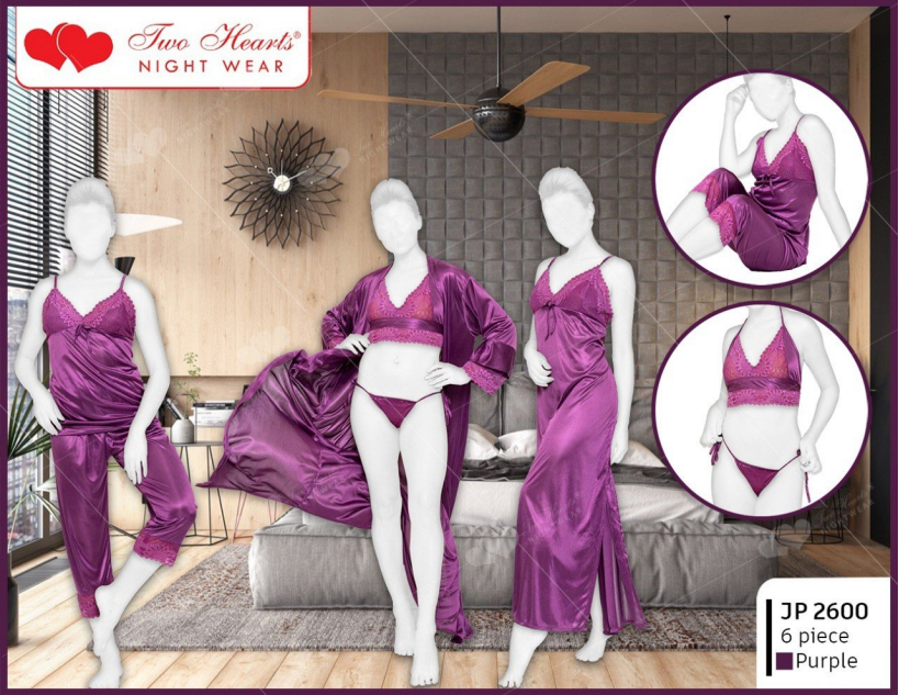 Willa 6 Piece Nightwear Set