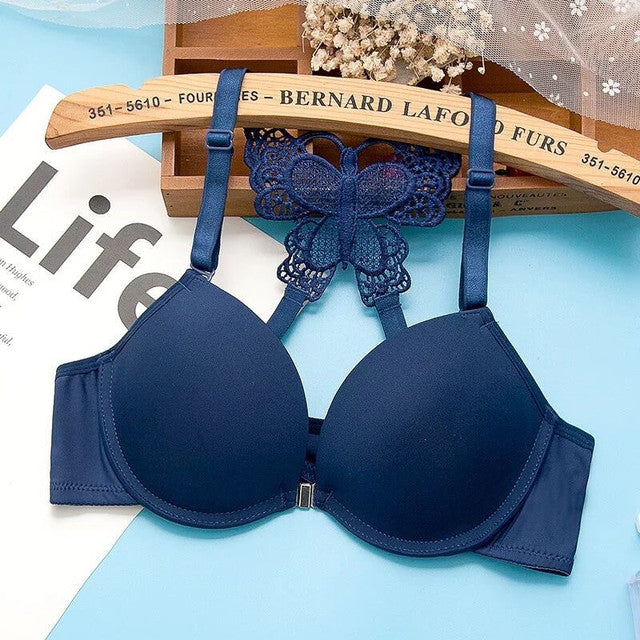 Butterfly - Fun Night Padded Bra Blue